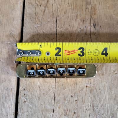 Gibson Three Point Top Adjust Gold Tune-o-Matic Bridge Explorer etc- Gold image 6
