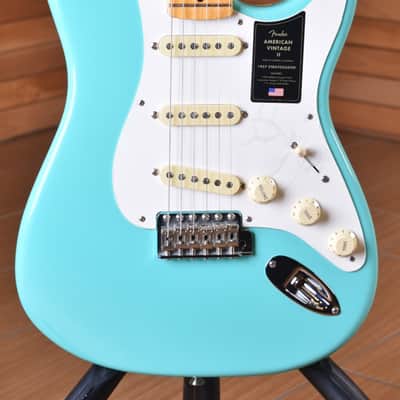 Fender American Vintage II 1957 Stratocaster Sea Foam Green image 6