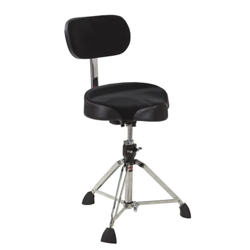 Gibraltar 9608MB 9600 Series Pro Moto Drum Throne with Back Rest image 1