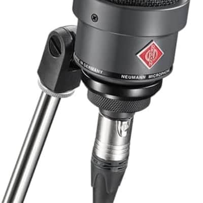 Mint Liquid Audio Neumann TLM 103 - MT Large Diaphragm Cardioid Condenser Microphone, Black Bundle with Pig Hog PHM10 8mm 10ft Microphone Cable, Mic Pop Filter & Instrument Polishing Cloth image 4