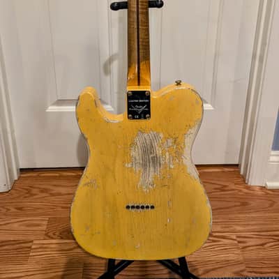 Fender Custom Shop LTD 1951 Telecaster Super Heavy Relic 2021 - Aged Nocaster Blonde image 14