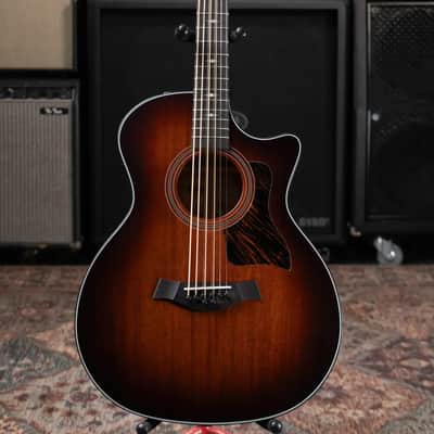 Taylor 324ce Baritone-8 LTD Grand Auditorium Acoustic/Electric Guitar with Hardshell Case image 3