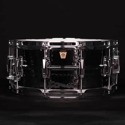 Ludwig 14" x 6.5" Hammered Black Beauty, Imperial Lugs image 1