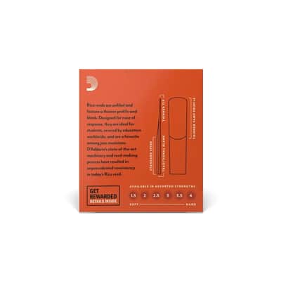 Rico by D'Addario Alto Sax Reeds | 4.0 | 10-Pack image 2