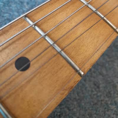 Fender Vintera Road Worn Stratocaster 2021 - Sonic Blue with Humbucker image 9