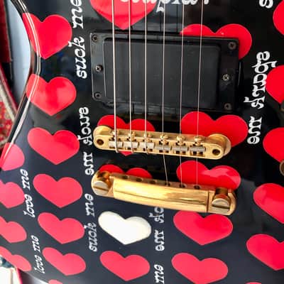 🧧SALE!🧧🖤 Hide black heart ♥️ PSYCHOVISION Fernandes Burny hide Model Memorial Mockingbird MG-155 BK 黑心 松本秀人 結他 吉他 guitar 。 Yellow Heart be@rbrick 黑心 HEADWAX hide MUSEUM Since 2000 MG Jr HY 450x 420s 165x 180 70 280 360 X japan 黃心 Green heart 🩵👑🎇🕊️ image 6