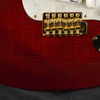 Mint Fender Richie Kotzen Stratocaster Transparent Red Burst Maple Fingerboard image 4