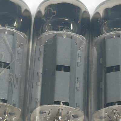 Immagine Matched Quad NOS (4 pcs) 6P14P EV / EW el84 100% Reflector Saratov, "O" getter - 7