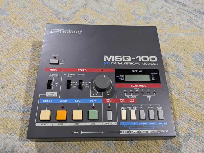 Roland MSQ-100 MIDI Digital Keyboard Recorder