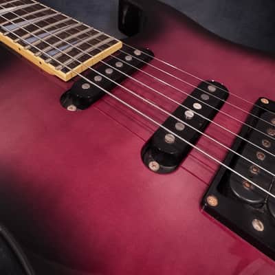Jackson Professional Dinky LT - MIJ- 1991-1992 - Red Flame - Upgraded image 2