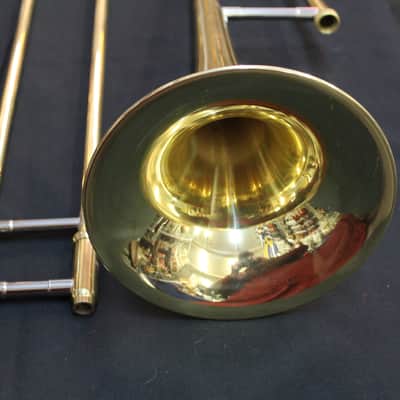 Yamaha YSL-354 Standard Trombone 2010s - Lacquered Brass image 6