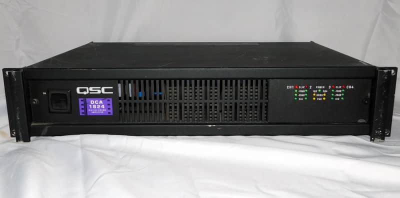 QSC DCA 1824 4 channel Theater Power Amplifier #2 great for monitors image 1