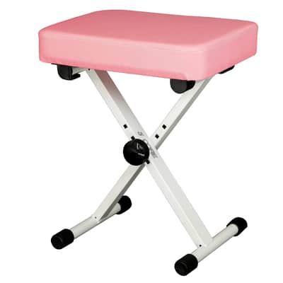 5 Core Keyboard Bench 3 Inch Padded Piano Stool Adjustable 20.5" Guitar Seat Heavy Duty Portable image 3