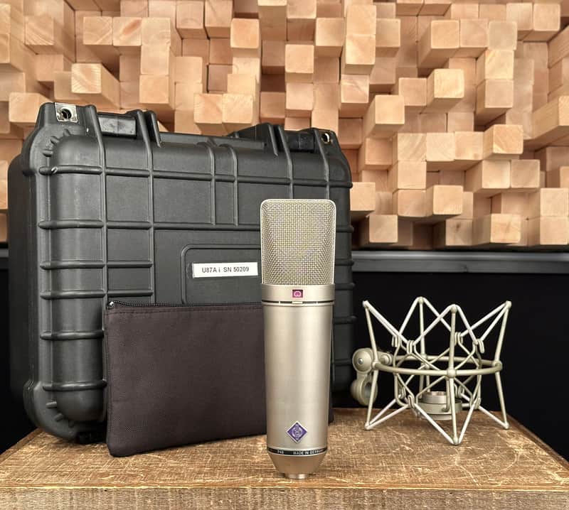 Neumann U 87 A i 1980s Condenser Microphone. 2nd Generation. U87A i U87Ai U87 Ai. 50209 image 1