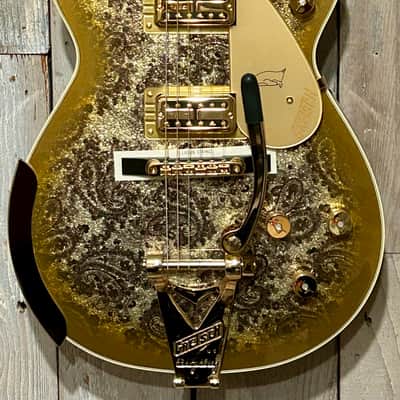 New Gretsch G6134TG Limited Edition Paisley Penguin - Gold Paisley Burst, Support Small Business and Shop Here! image 4