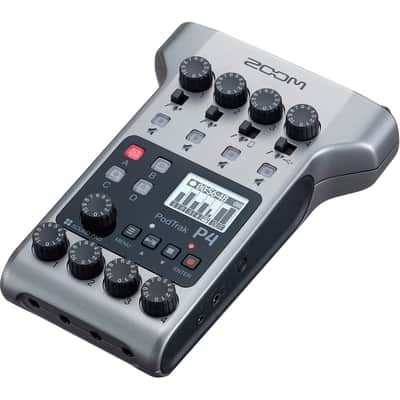 Zoom PodTrak P4 Portable Multitrack Podcast Recorder image 3