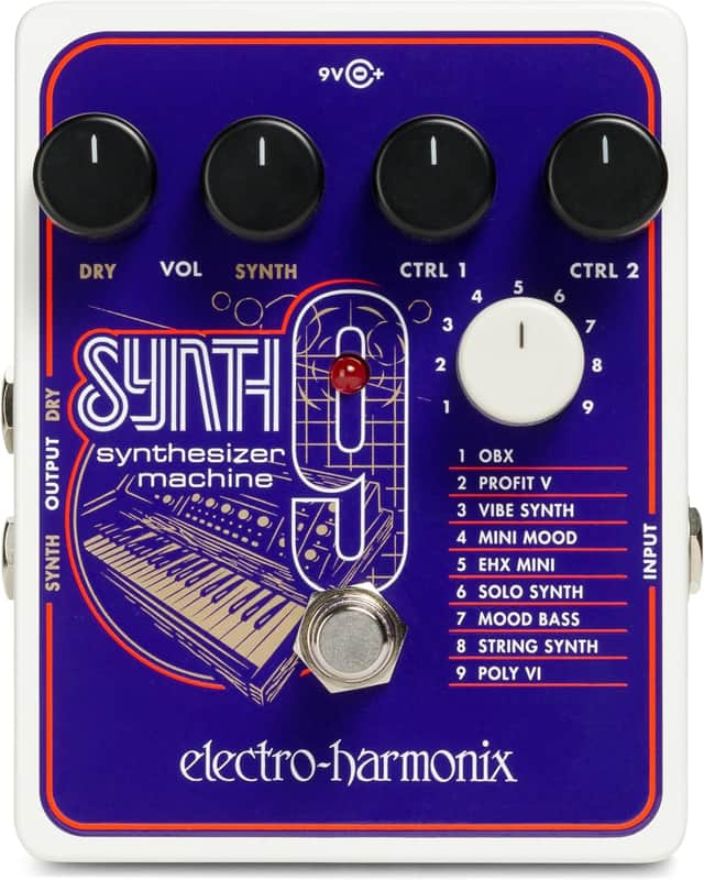 Electro-Harmonix Synth9 Synthesizer Machine Guitar Pedal image 1