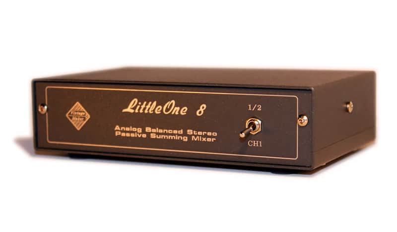 Summing Mixer LittleOne 8x2 with 1 x Stereo to 2 Mono switch -15dB basic image 1
