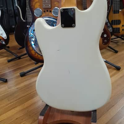 Fender Mustang Guitar with Rosewood Fretboard 1965 - Olympic White image 5