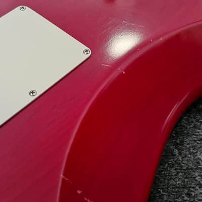 Fender USA Highway One Stratocaster 'Crimson Red Transparent' 2003 image 8