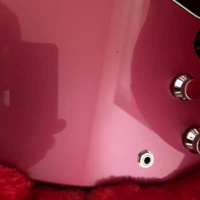Rare Gibson SG Goddess 2006 - Unique Custom Dark Pink Refinish - Ebony Board image 14