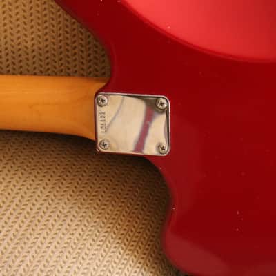 1964 Fender Jaguar  Candy Apple Red (FEE1182) image 11