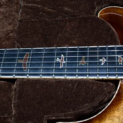 PRS Private Stock Custom 22 Figured Koa Top-Natural Smoked Burst with Ebony Fingerboard 2019' image 4