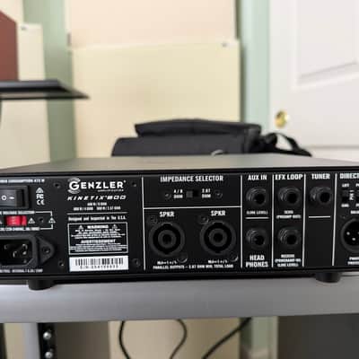 Genzler Amplification Kinetix 800-Watt Bass Amp & carry bag image 4
