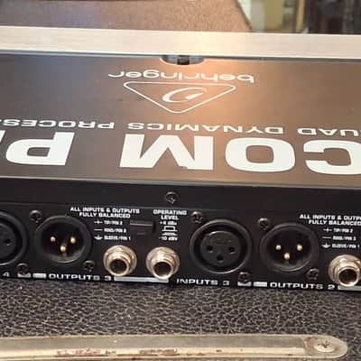 Behringer Multicom Pro-XL MDX4600 4-Channel Audio Interactive Dynamics Processor 2010s - Black / Silver Bild 3