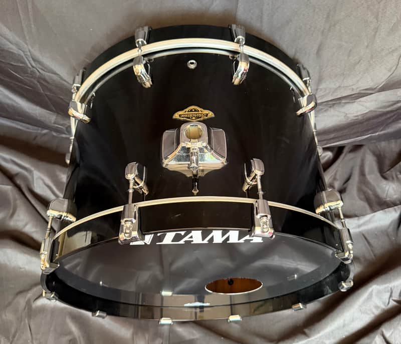 Tama Starclassic Walnut Birch 14x22 Bass Drum - Piano Black Lacquer image 1