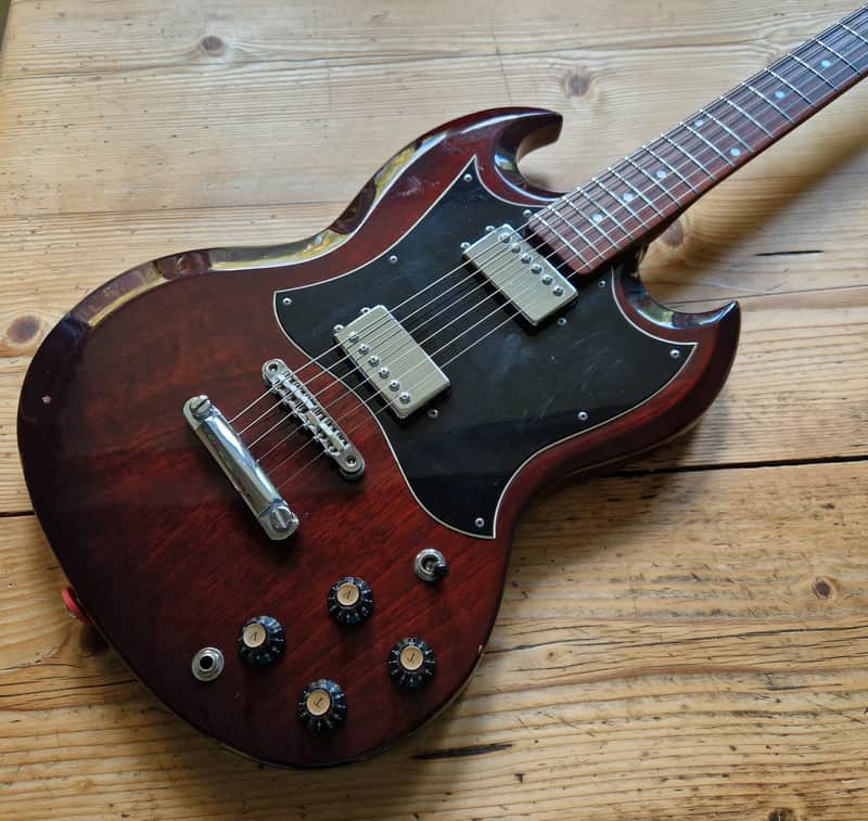 Eros Mark ii Solid 9712 SG Style Matsumoku MIJ Electric Guitar image 1