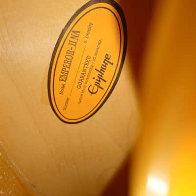 Epiphone Joe Pass Signature Emperor II 1994 - 2015 - Natural image 8