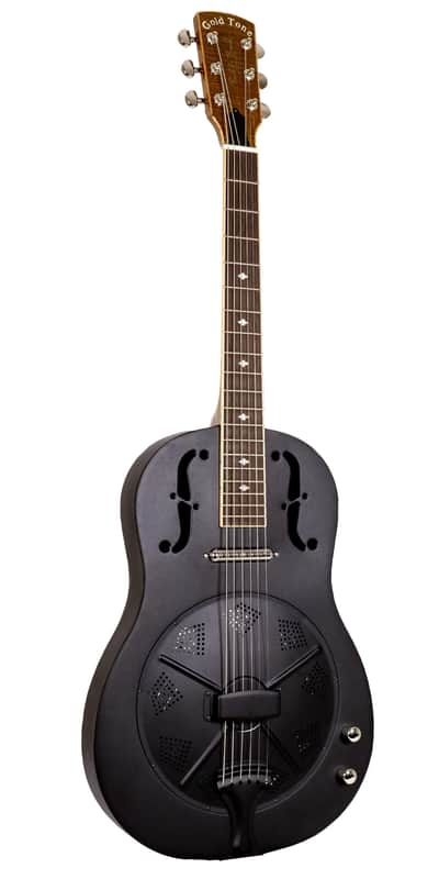 Gold Tone GRS/L Paul Beard Metal Body Resonator Guitar with Pickup (Left-Handed) image 1