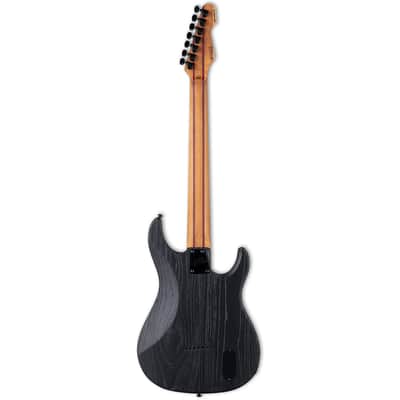 ESP LTD SN-1007HT Baritone Left Handed Electric Guitar, Black Blast image 4
