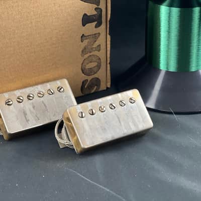 General Vintage Tone  General Vintage Tone  1957  PAF Humbuckers Double Black Celullose acetate Les image 5