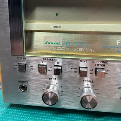 Sansui G-5000 Vintage Receiver - Master-Level 188-Part Restoration - Beautiful!! image 3