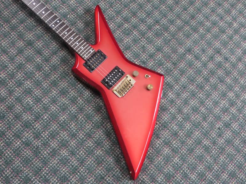 1984 Aria Pro II MIJ ZZ Custom Metallic Red! w/OHSC image 1