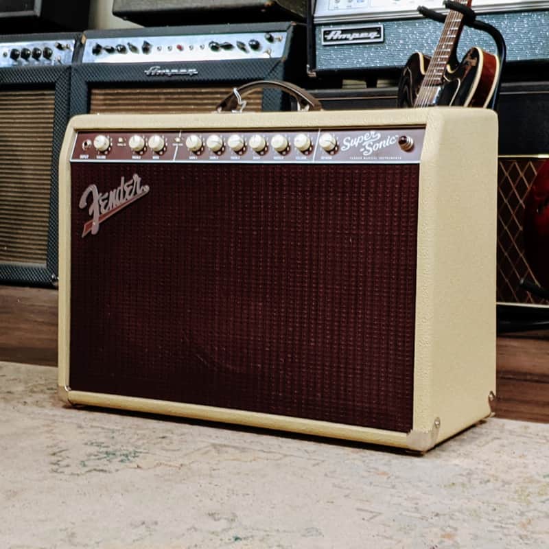 Fender Super-Sonic 22 1x12" 22-watt Tube Combo Amp - Blonde image 1