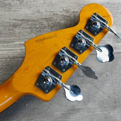ベース S.Galaner Bass guitar S. Galaner (by Shimokura Japan) Medium Scale Jazz Bass | Reverb