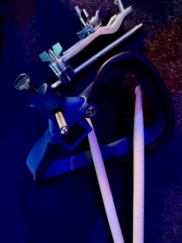 Electronic Tambourine Trigger – Mounts to Any Standard Percussion Stand – Trigger Any Sound image 1