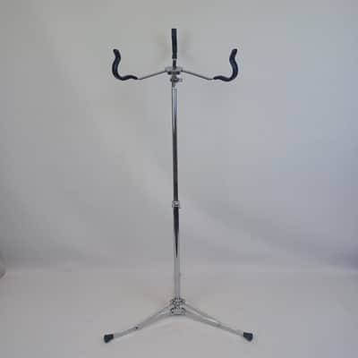Ludwig WFL Atlas Flat Base Snare Drum Stand#1363 Mickey Mouse Chrome Flush OG50s image 1