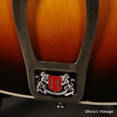 Hagstrom Viking Hollow Body  1960s Sunburst image 8