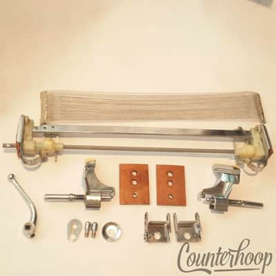 *Premier Parallel Dual Top Throw-Off Complete Snare Drum Strainer 60s +OG Snares image 2