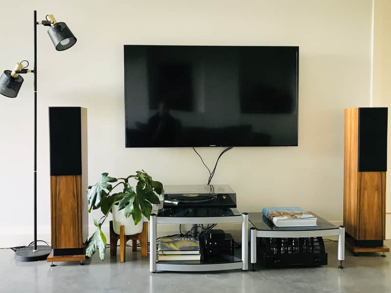 Pair of ProAc D20R speakers in premium Rosewood finish image 1