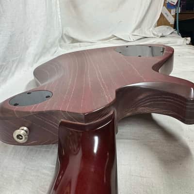 Knaggs Kenai T3 Satin Singlecut Guitar with Case 2017 - Burgundy Drift image 24