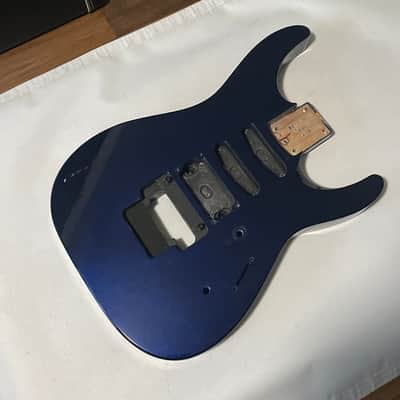 2006 Made in Japan Jackson DK2 Dinky Candy Blue Guitar Body Floyd Ready image 2