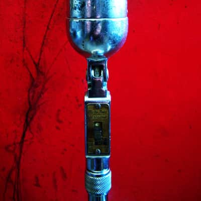 Vintage 1940's RARE Electro-Voice 630 Omnidirectional Dynamic Microphone Hi Z w period stand image 6