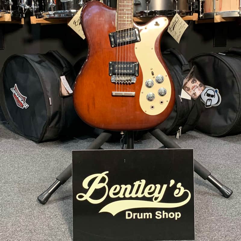 *USA MADE* 1970's Mosrite Stereo 350 6-String Electric Guitar in Mahogony Finish w/ Case (Rm4) image 1