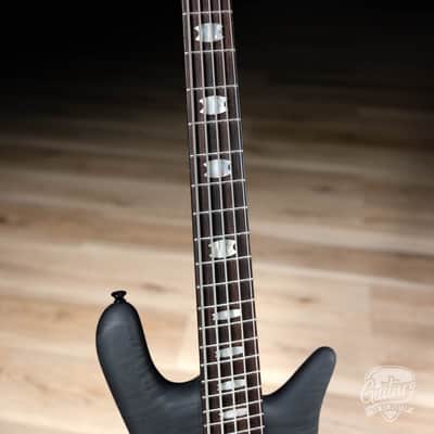 Spector Euro 5 LX Neck-Thru 5-String EMG Bass – Trans Black Stain Matte image 4