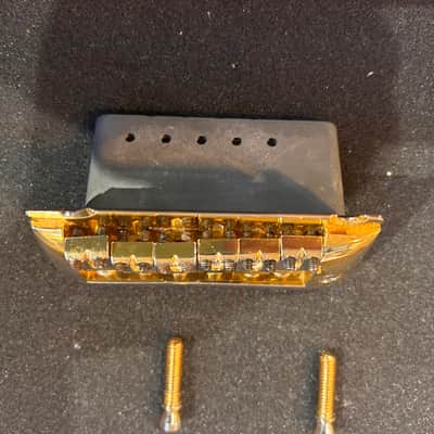 Unbranded Guitar bridge - Gold image 6